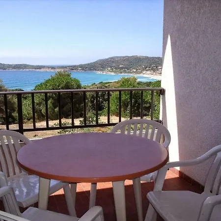 Cargese, Vue Panoramique Sur La Mer, Piscine *