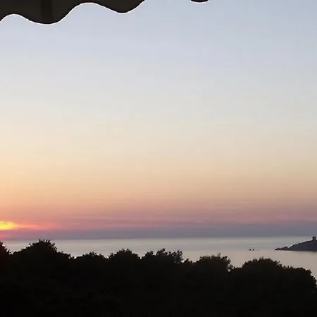 Cargese, Vue Panoramique Sur La Mer, Piscine Cargese