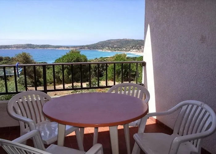 Cargese, Vue Panoramique Sur La Mer, Piscine *